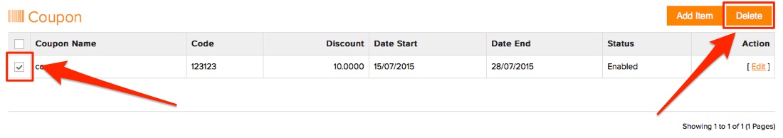 coupon