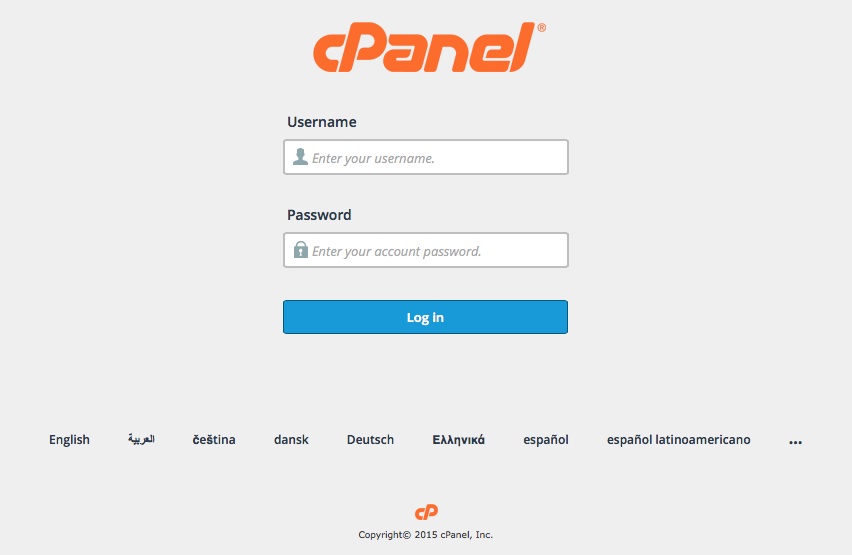 cpanel