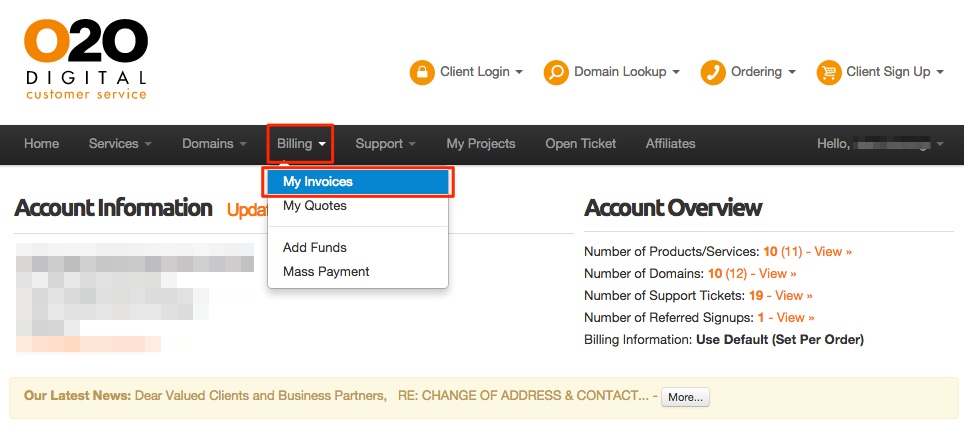 invoice paypal