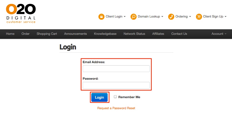 login